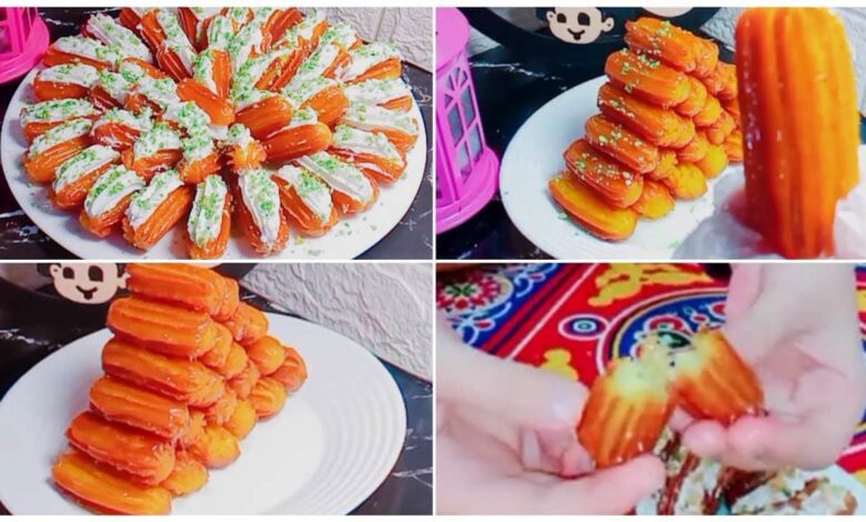 سر قرمشة بلح الشام بتاعت المحلات حضريه بأبسط المكونات وبطريقة ناجحة وبطعم مقرمش من بره وطري من جوه