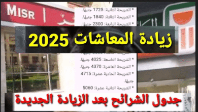 من المستفيد من زيادة المعاشات 2026؟.. التأمينات توضح نسب الزيادة الجديدة والفئات المشمولة منها