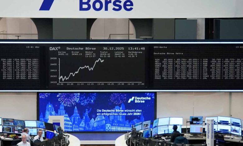 الأسهم الأوروبية حققت أفضل أداء منذ 2021