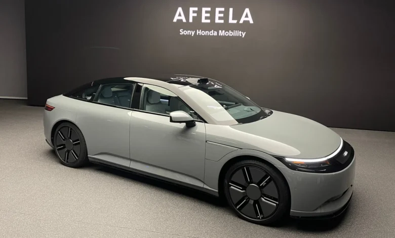 إطلاق سيارة سوني وهوندا الكهربائية في 2026.. وتكامل ألعاب PS5 يرفع سقف المنافسة