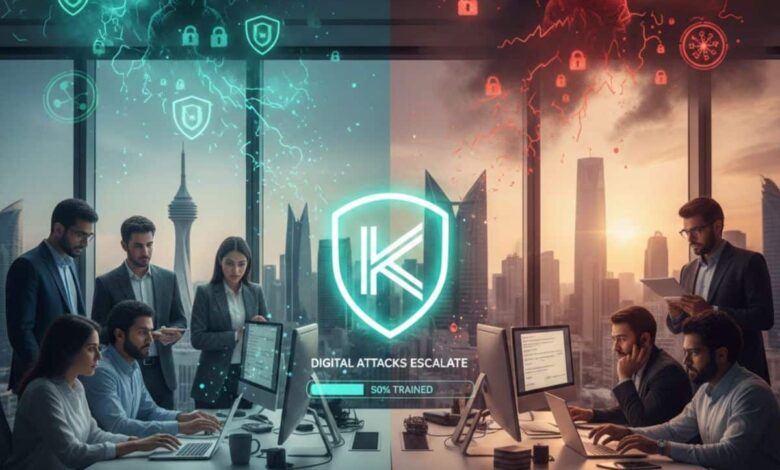 السعودية.. دراسة تكشف: 50% من الموظفين تلقوا تدريبًا على الأمن السيبراني.