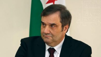 حاكم مصرف سورية المركزي عبد القادر الحصرية- لقطة من فيسبوك