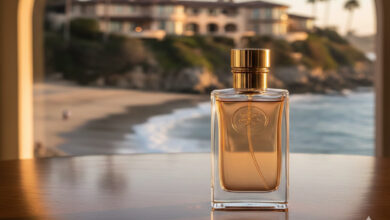 عطور- صورة مولدة بالذكاء الاصطناعي للتوضيح فقط