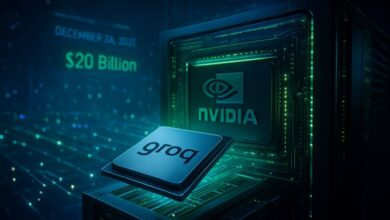 صفقة تاريخية لتوريد معالجات الذكاء الاصطناعي: Groq تتحدى هيمنة إنفيديا بشراكة ضخمة.