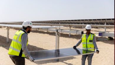 صورة لألواح الطاقة الشمسية- للتوضيح فقط المصدر: موقع سكاتيك