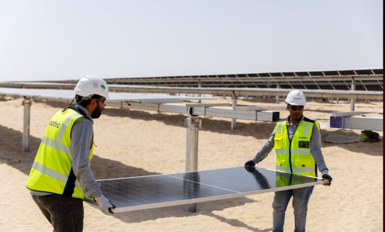 صورة لألواح الطاقة الشمسية- للتوضيح فقط المصدر: موقع سكاتيك