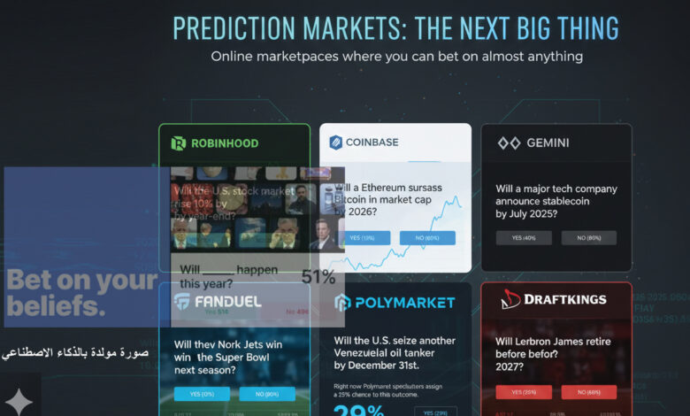 منصات التنبؤ بالكريبتو: كيف تهدد "مقامرة" بمليارات الدولارات الأسواق العالمية بحلول 2026؟