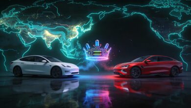 BYD تطيح بتسلا: هيمنة صينية على سوق السيارات الكهربائية عالميًا بحلول 2025