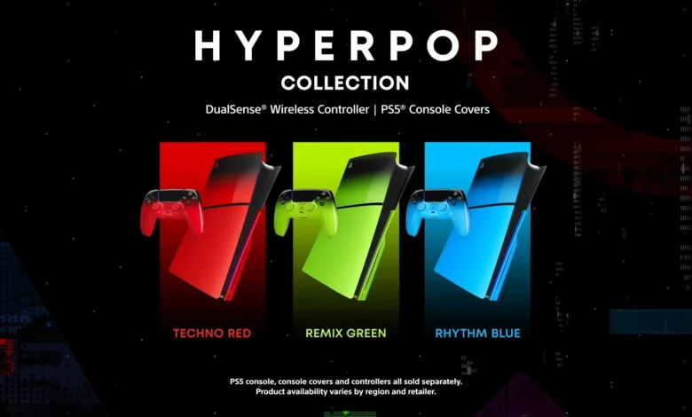 PS5 يستقبل موسيقى Hyperpop: سوني تطلق تشكيلة حصرية لسماعات DualSense.