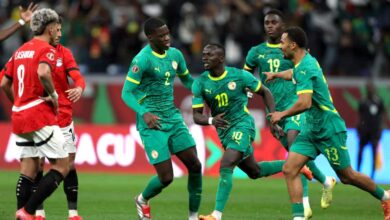 تمكن ساديو ماني في الدقيقة 78 من هز الشباك المصرية عبر صاروخية بعيدة من خارج منطقة الجزاء