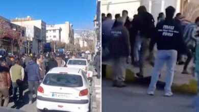 لقطات لاحتجاجات إيرانيين بسبب الوضع الاقتصادي نشرتها رويترز