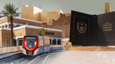 المسار الأحمر لقطار الرياض يصل إلى بوابة الدرعية