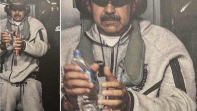 البدلة الرياضية التي ارتداها مادورو أصبحت حديث العالم.