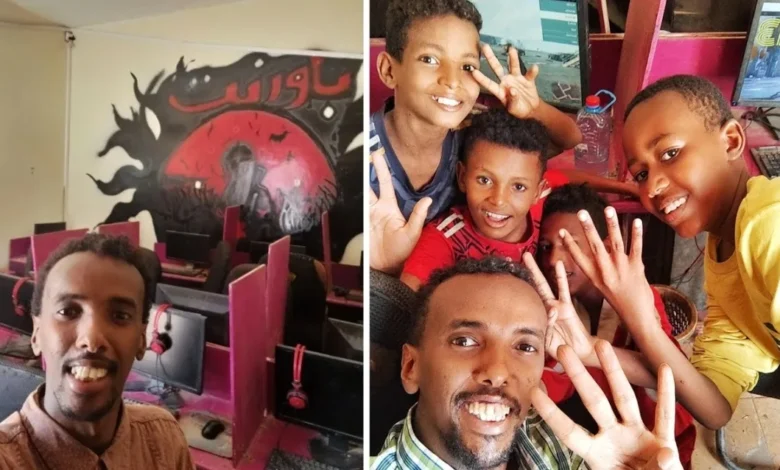 معلم يمني يحول مقهى إنترنت مهجورًا إلى منارة أمل لتعليم الإنجليزية