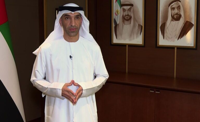 وزير التجارة الخارجية في الإمارات، ثاني بن أحمد الزيودي - وام