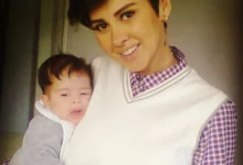 ياسمين رئيس وابنها سليم