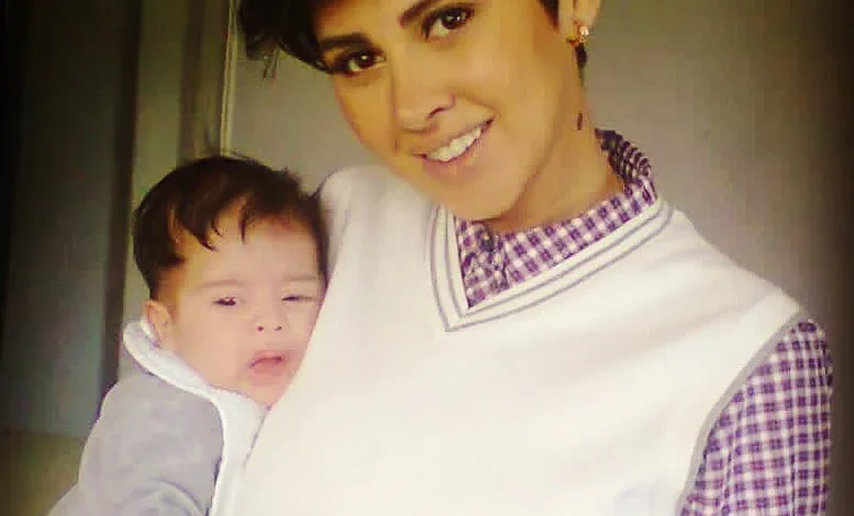 ياسمين رئيس وابنها سليم